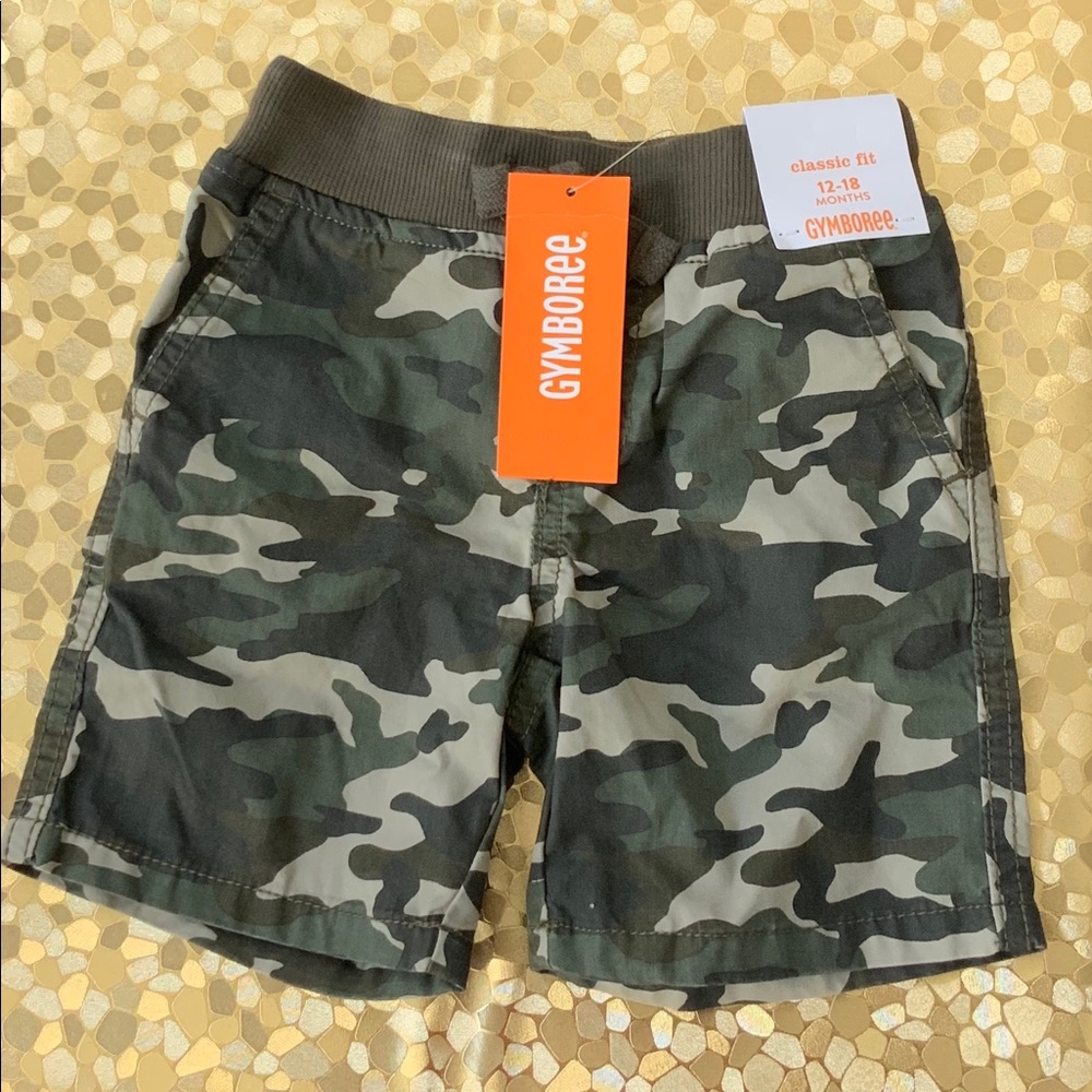 Gymboree Boys Camo Shorts